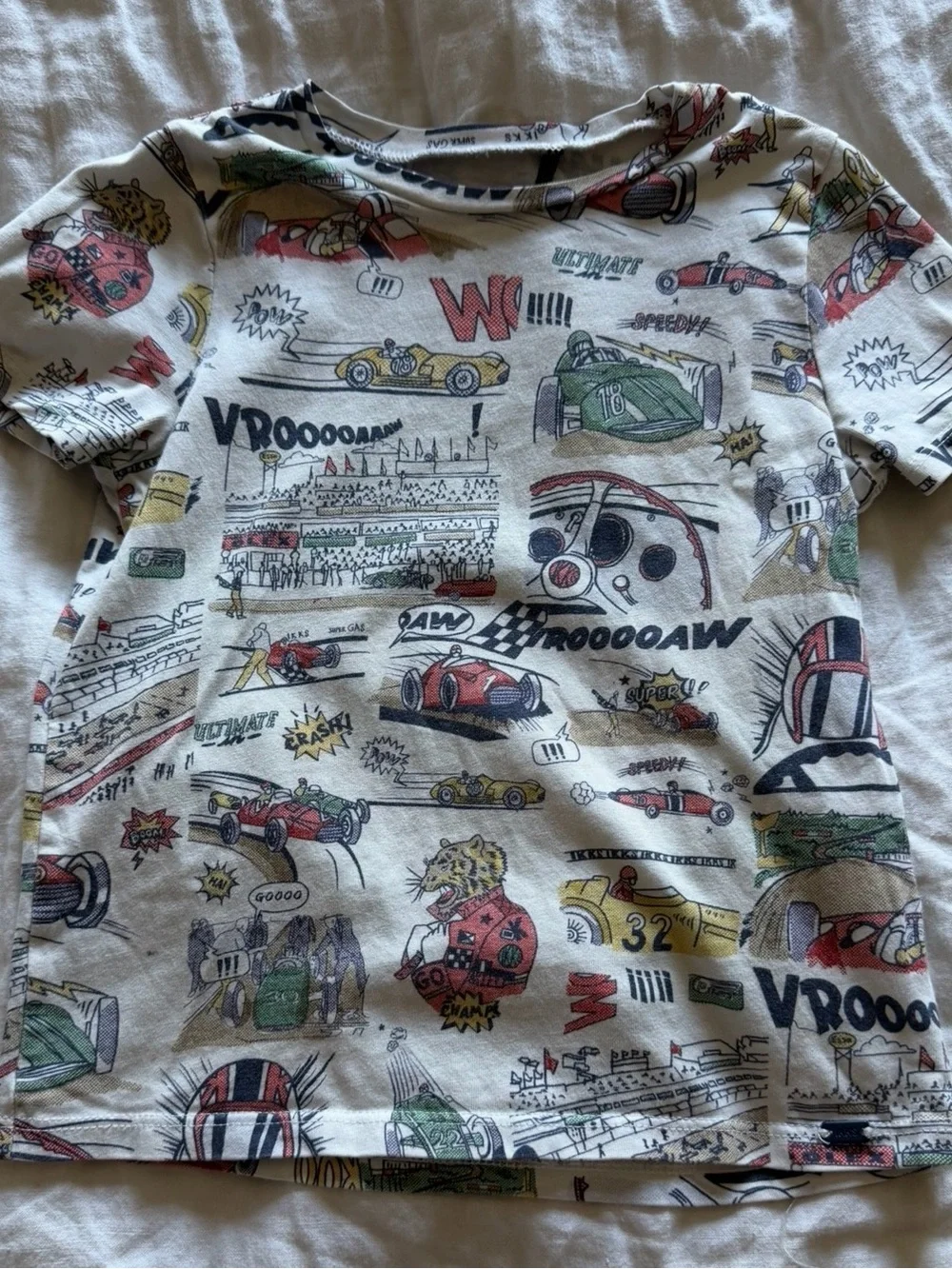 IKKS Kids Racing Cars Graphic Tee - Multi Color / size 4